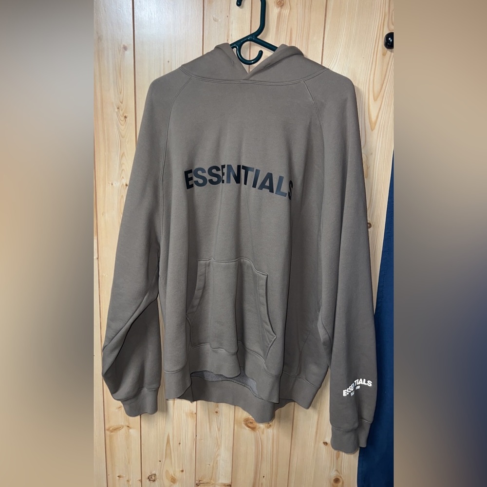 Fear of god essentials hoodie